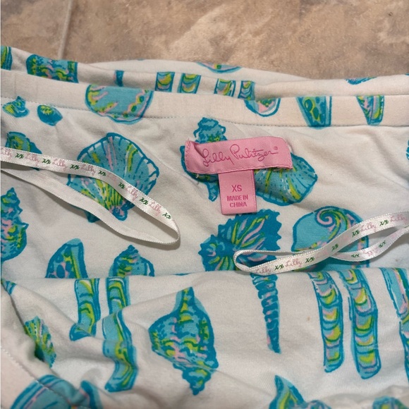 Lilly Pulitzer Petula Strapless Seashell Layered Breezy Dress - Picture 4 of 7
